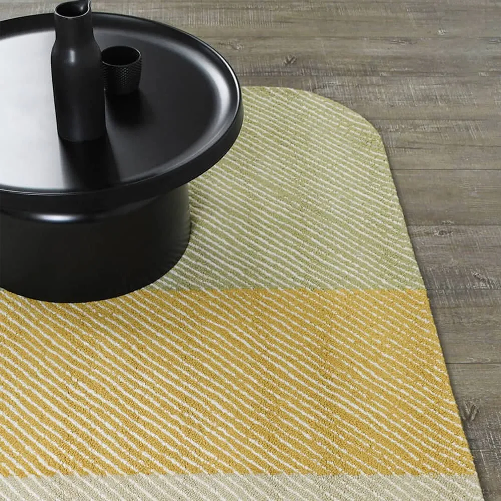 Pinstripe Rug - Citrus 200cm x 290cm
