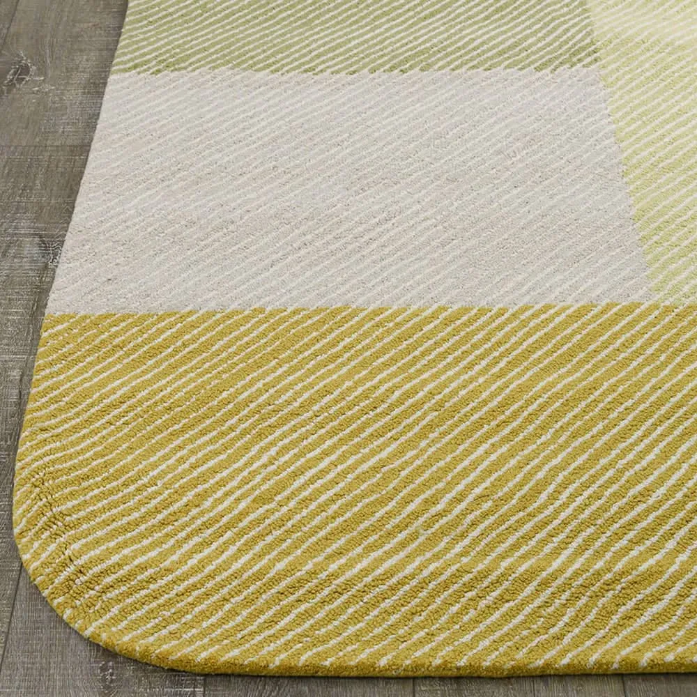 Pinstripe Rug - Citrus 200cm x 290cm