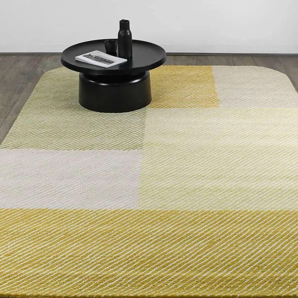 Pinstripe Rug - Citrus 200cm x 290cm