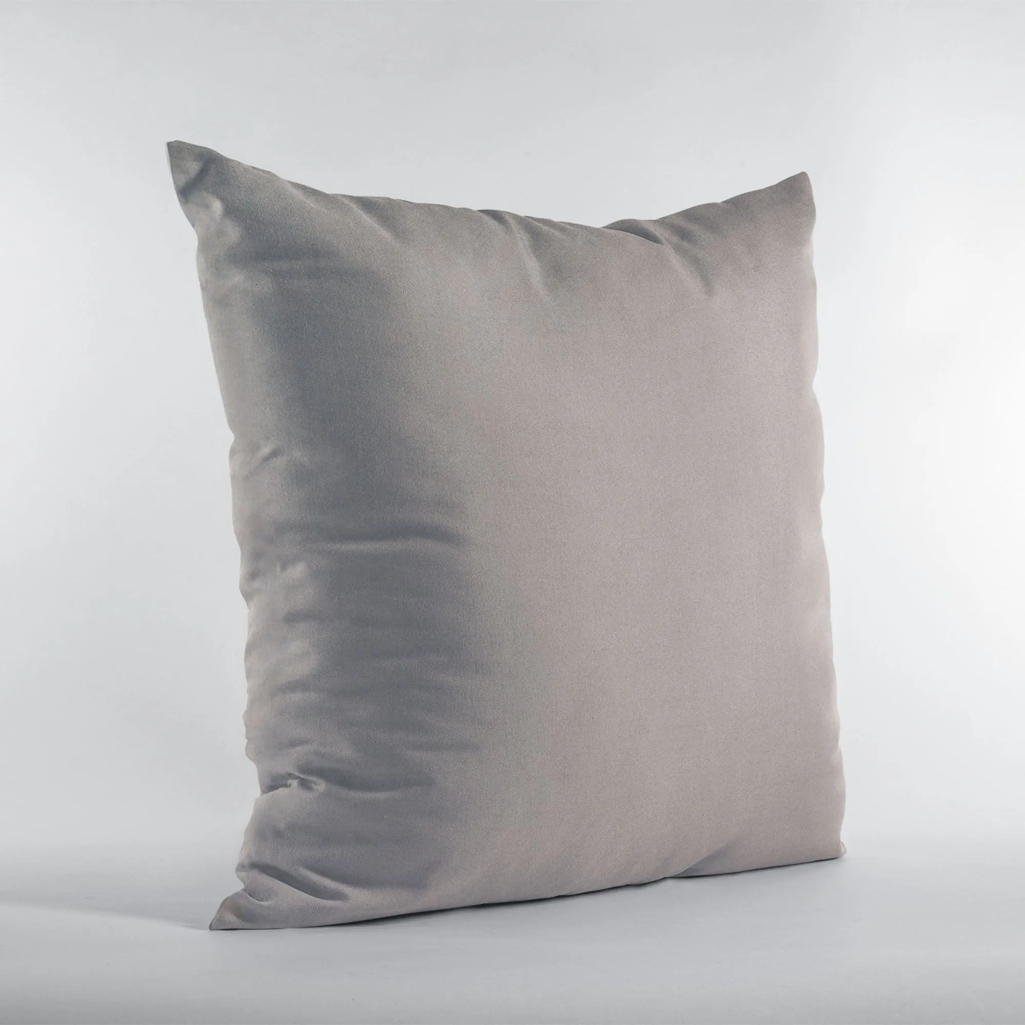 Plutus Dark Brown Solid Shiny Velvet Luxury Throw Pillow
