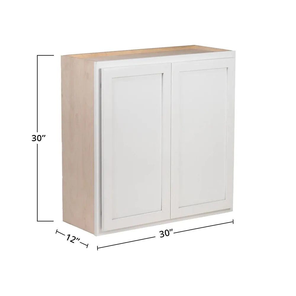 Pure White 30" x 30" Wall Cabinet