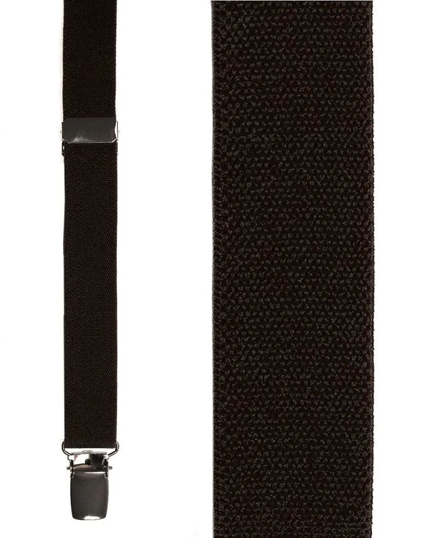 "Kids Dark Brown Oxford" Suspenders