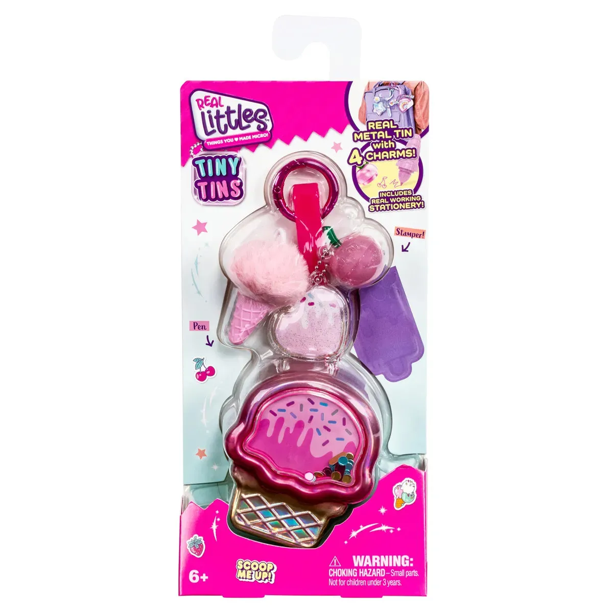 Real Littles Tiny Tins Keyring (Styles Vary)