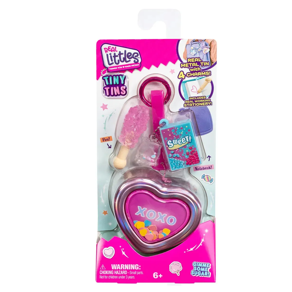 Real Littles Tiny Tins Keyring (Styles Vary)