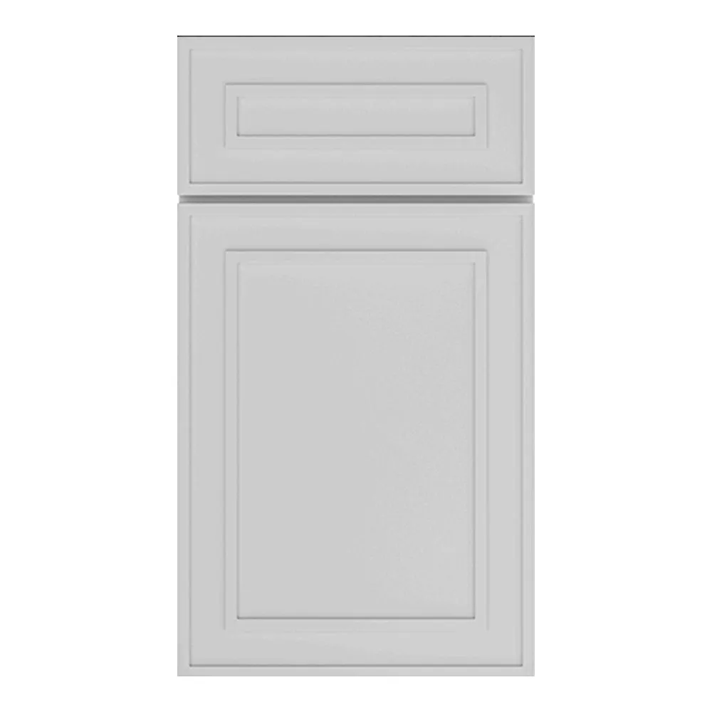 RTA - Elegant Shaker White - Wall High Cabinets with 1 Door 2 Shelf - 21"W x 30"H x 12"D
