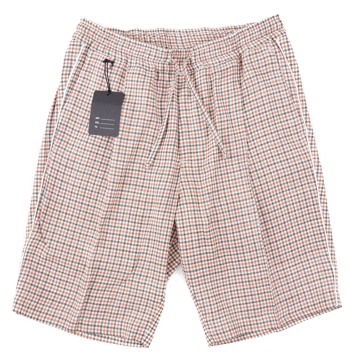 Sartorio Woven Silk Drawstring Shorts