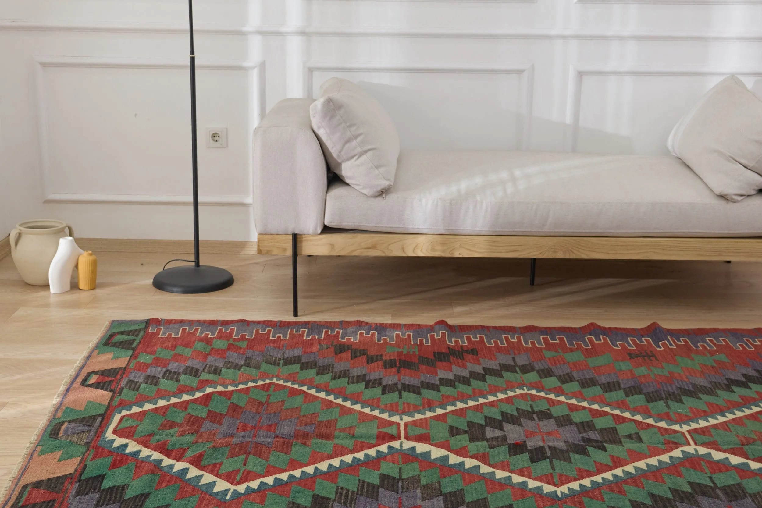 Shiloh - Vintage Turkish Kilim Rug