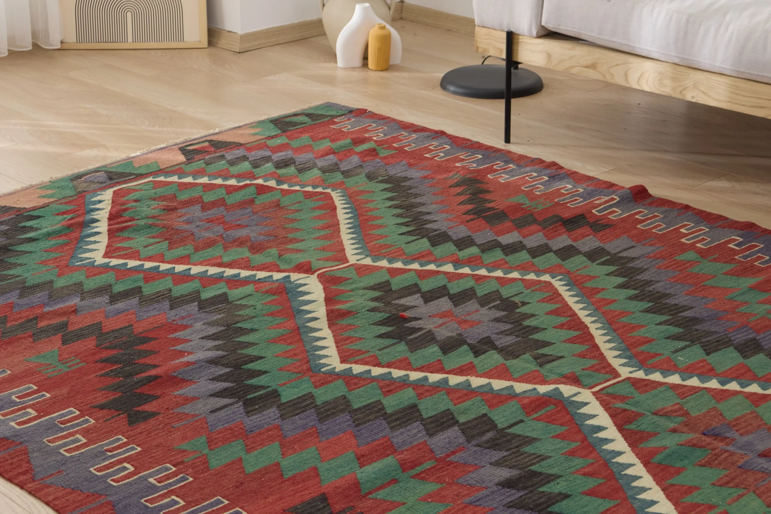 Shiloh - Vintage Turkish Kilim Rug