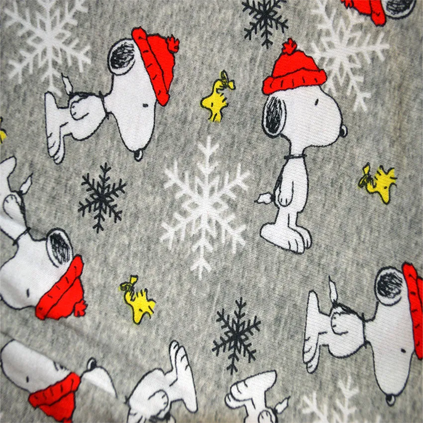 Snoopy and Woodstock Snow What Fun Toddler Cotton Pajama