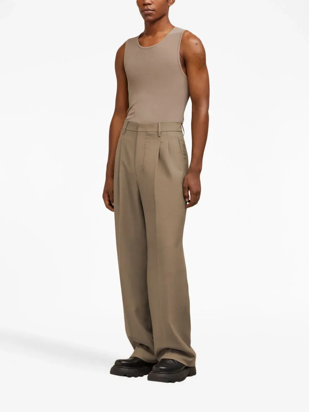 Straight Fit Trousers