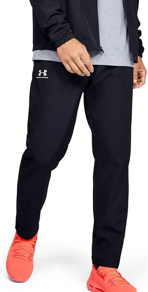 Under Armour Men's Woven Vital Workout Pants , Black (001)/Onyx White, Medium