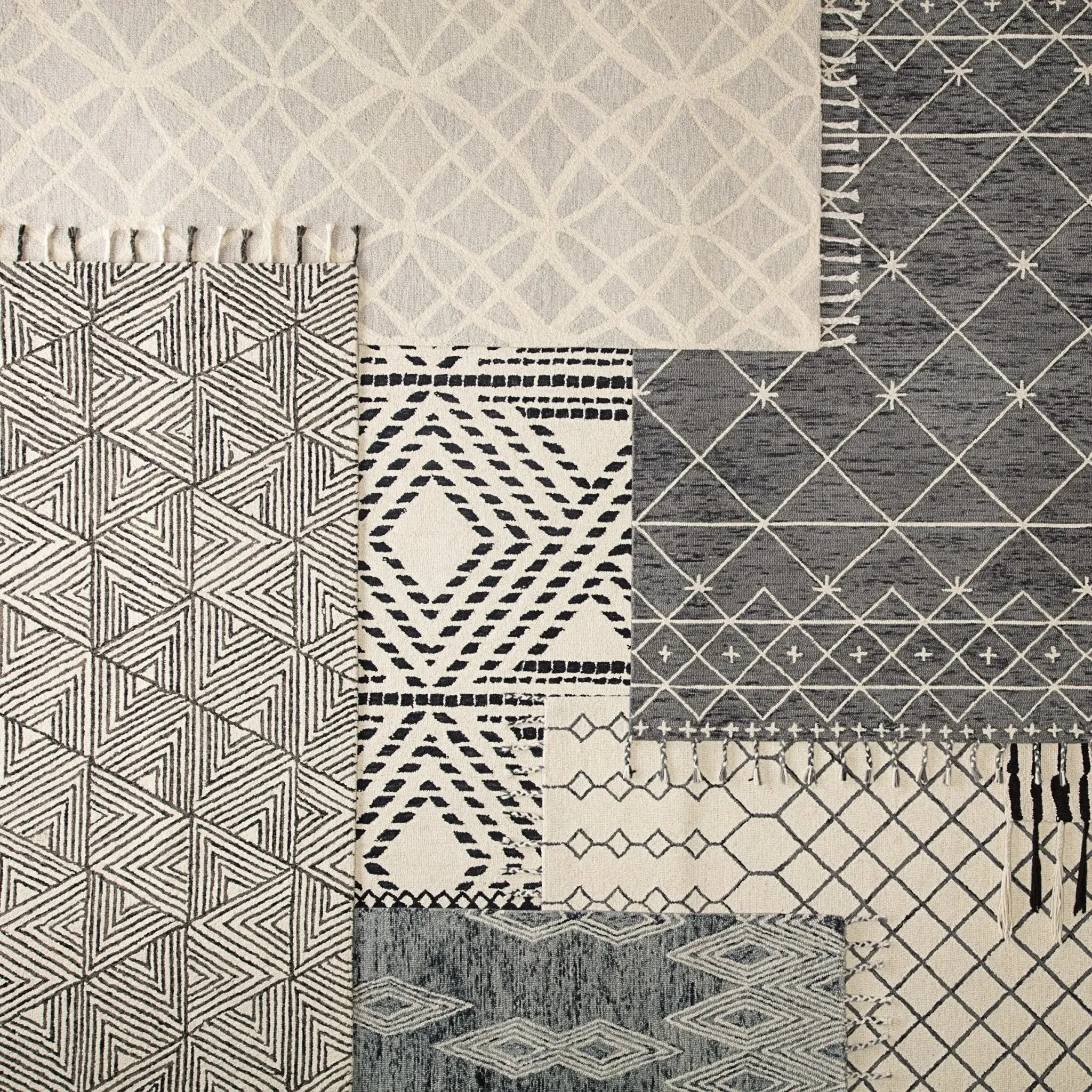 Vera By Nikki Chu VNK01 Black/Ivory Rug
