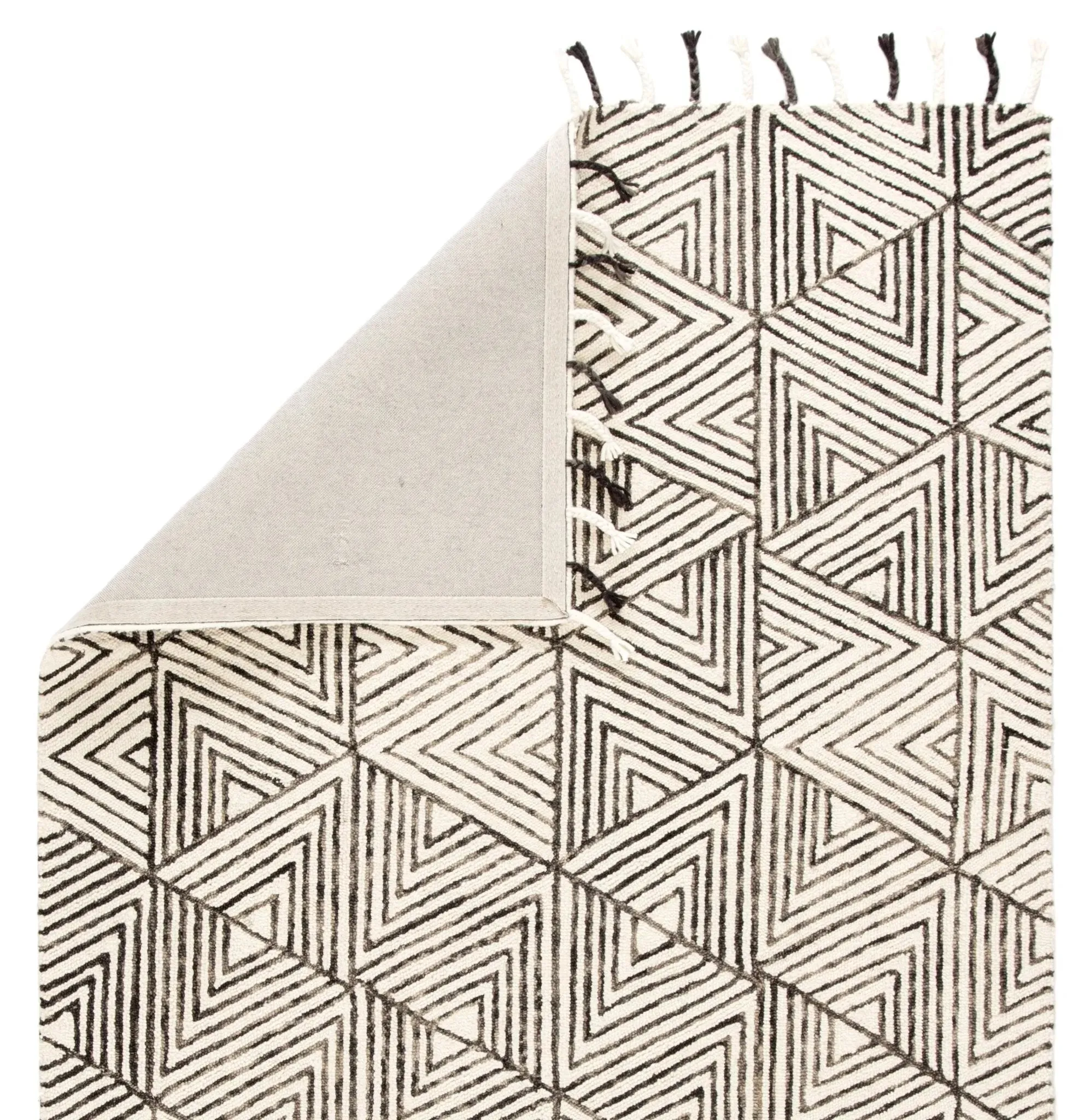 Vera By Nikki Chu VNK01 Black/Ivory Rug