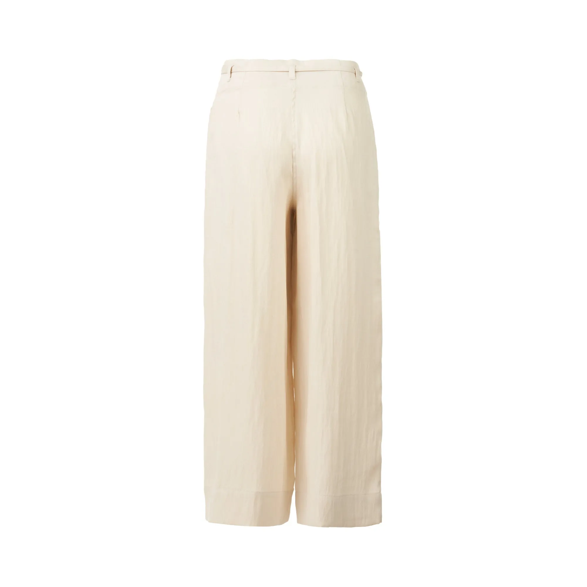 Wide Leg Pants With Tie