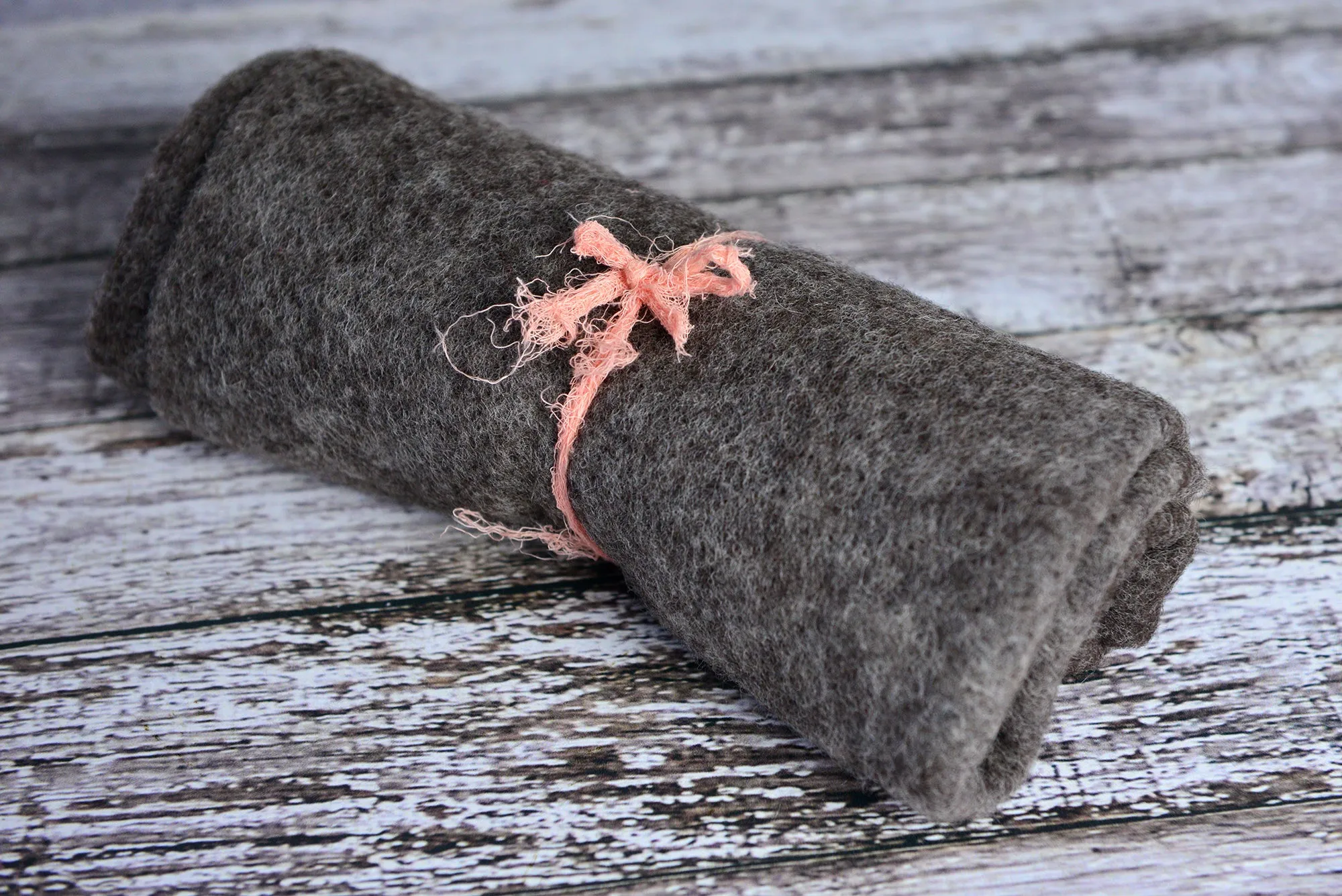 Wool Wrap - Dark Brown
